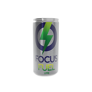 focus fuel Lime can bottle